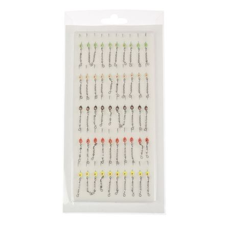 Мормышка фосфорная подвеска №1, крючок №6 (уп. 50 штук)