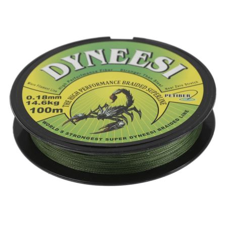 Шнур плетеный "DYNEESI" 100 м.