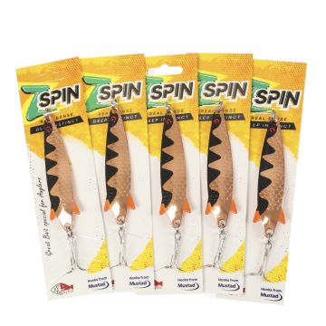 Блесна колеб. SKYFISH "Z-SPIN", Тобик, 75 мм, 16 гр, цвет: 6#