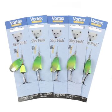 Блесна вращ."SKYFISH" Northern Lights-№3-BFNL3-GCU