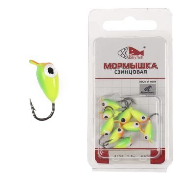 Мормышка SKYFISH 8025 2 гр, 6#