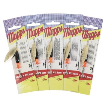 Блесна вращ."SKYFISH" AGLIA LONG HEAVY (gold), №2,  16гр