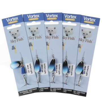 Блесна вращ."SKYFISH" Northern Lights-№2-1#