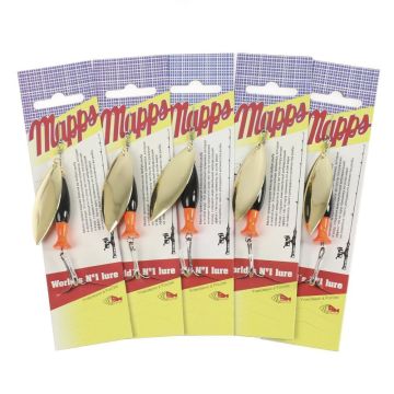 Блесна вращ."SKYFISH" AGLIA LONG HEAVY (gold), №3,  24гр