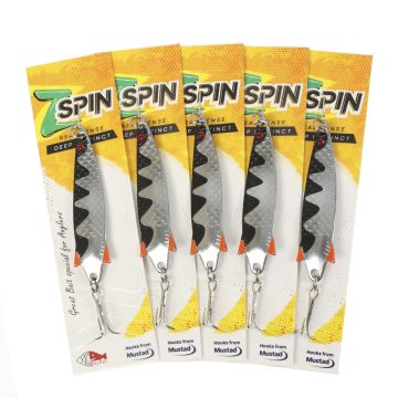 Блесна колеб. SKYFISH "Z-SPIN", Тобик, 75 мм, 16 гр, цвет: 4#