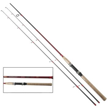 Спиннинг штекерный SKYFISH ''TORNADO BX SPIN" 2,10 м, тест 3-15 гр/10-30 гр, carbon, два хлыста