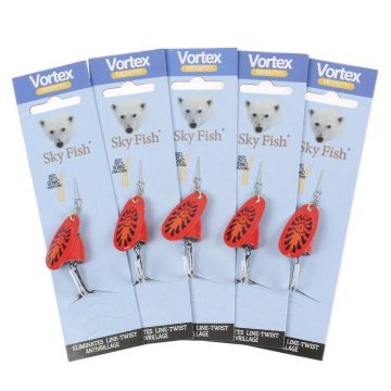 Блесна вращ."SKYFISH" Fluorescent-№3 BFF3-OCW#