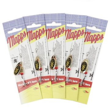 Блесна вращ."SKYFISH" COMET Black Fury (gold-fluo-chart), №2, 4.5гр