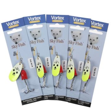 Блесна вращ."SKYFISH" Flake -№4-3#