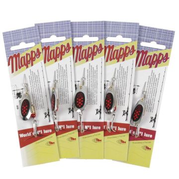 Блесна вращ."SKYFISH" COMET Black Fury (silver-fluo-orange), №2, 4.5гр