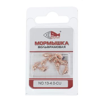 Мормышка вольф. SKYFISH "Муравей с ушком", медь  №13-4.0-CU