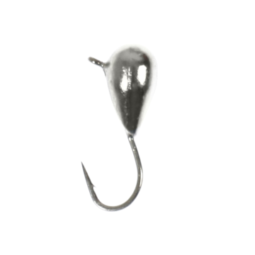 Мормышка вольф. SKYFISH "Капля с ушком", никель №11-4.0-BN