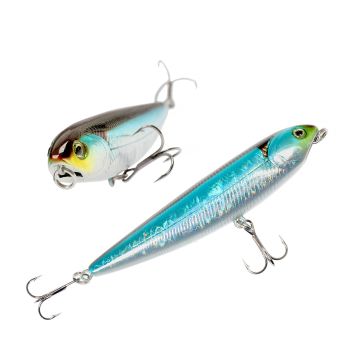 Воблер Ama-fish BUBBLE PEN 80; длина: 80 мм, вес:8 гр,,заглубление: top water, цвет:A10