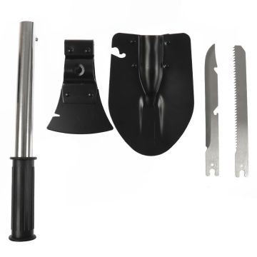 Универсальный туристический набор (лопата, топор, пила, нож 4в1)