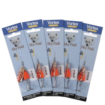 Блесна вращ."SKYFISH" UV-№3-3#