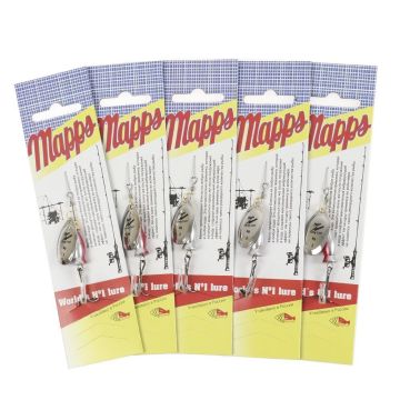 Блесна вращ."SKYFISH" AGLIA LONG CAST (silver), №2,  8гр