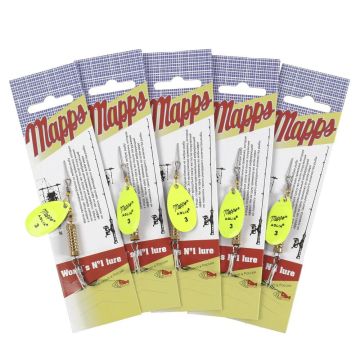 Блесна вращ."SKYFISH" Aglia Hot (chartreuse), №2, 4.5гр