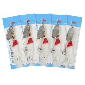 Блесна с силиконовой рыбкой TPY-8cm Weight:14.5g SIZE:8cm col:318