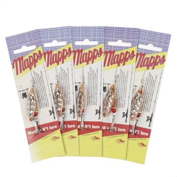 Блесна вращ."SKYFISH" AGLIA LONG RAINBOW (copper), №2,  7гр