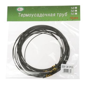 Термоусадочная труб 0038-1.0#-1.0m 10pcs