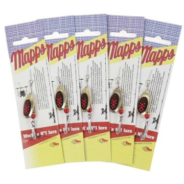 Блесна вращ."SKYFISH" COMET Black Fury (gold-fluo-orange), №2,  4.5гр