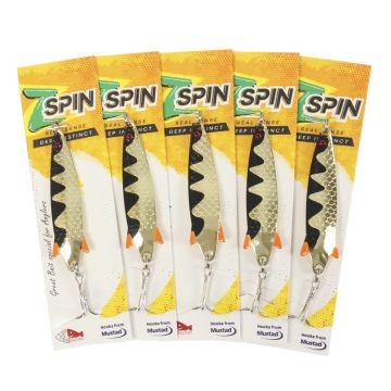 Блесна колеб. SKYFISH "Z-SPIN", Тобик, 75 мм, 16 гр, цвет: 5#