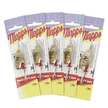 Блесна вращ."SKYFISH" AGLIA LONG CAST (gold), №4,  17гр