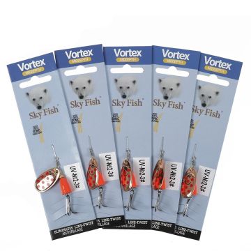 Блесна вращ."SKYFISH" UV-№2-3#