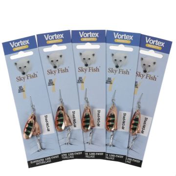 Блесна вращ."SKYFISH" Shad-№3-4#