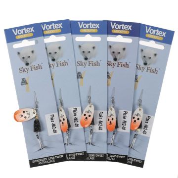 Блесна вращ."SKYFISH" Flake -№2-4#