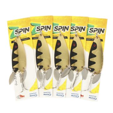 Блесна колеб. SKYFISH "Z-SPIN", арт. 9662G, 72 мм, 24 гр, цвет: 5#