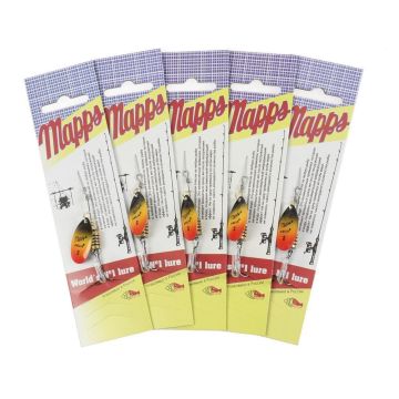 Блесна вращ."SKYFISH" Aglia Hot (furia), №2, 4.5гр