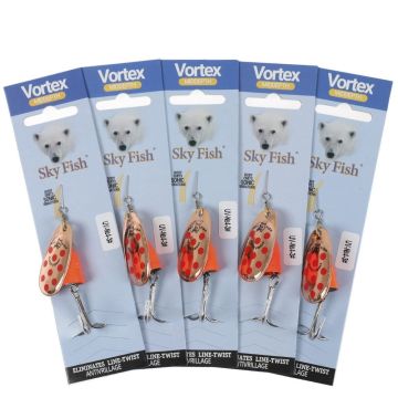 Блесна вращ."SKYFISH" UV-№4-3#