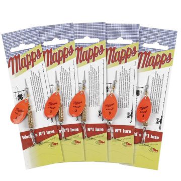 Блесна вращ."SKYFISH" Aglia Hot (orange), №2, 4.5гр