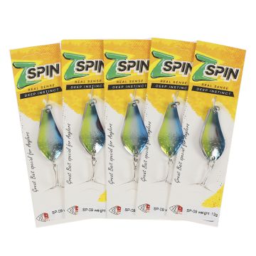Шумовая блесна SkyFish "Z SPIN" арт: SP-09  12гр