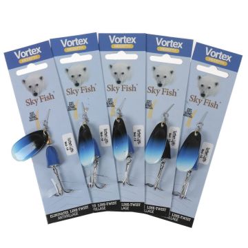 Блесна вращ."SKYFISH" Northern Lights-№4-1#