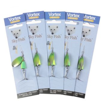 Блесна вращ."SKYFISH" Northern Lights-№2-BFNL2-GCU