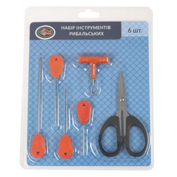 Набор инструментов для карповой ловли, 6 предметов