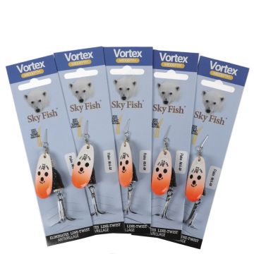 Блесна вращ."SKYFISH" Flake -№4-4#