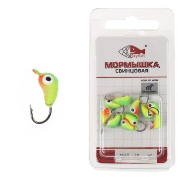 Мормышка SKYFISH 8069 2 гр, 6#