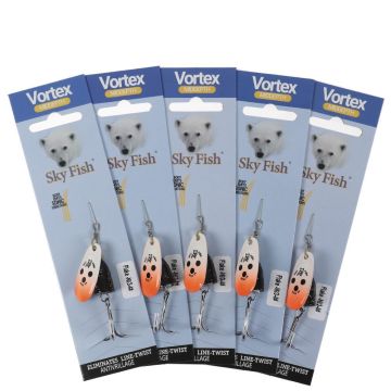 Блесна вращ."SKYFISH" Flake -№3-4#