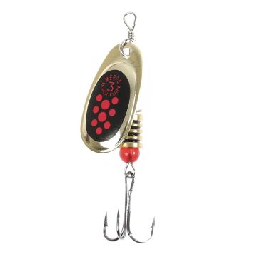 Блесна вращ."SKYFISH" COMET Black Fury (gold-fluo-orange), №3,  6.0гр