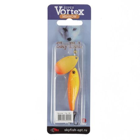 Блесна "SKYFISH" Vortex spinner 13гр 6#