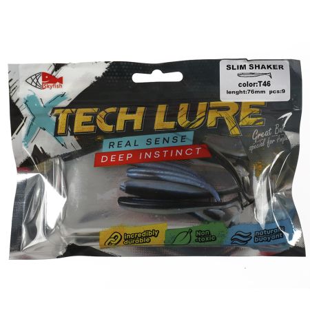 Виброхвост SkyFish "SLIM SHAKER", 76мм, цвет:T46
