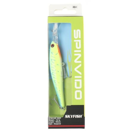 Воблер SKYFISH "SPINVIDO 90SP" 90 мм, 10,7 гр, 0-1,8 м, цвет: 4#