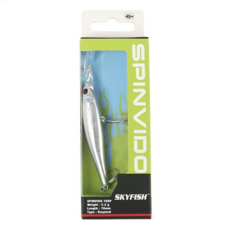 Воблер SKYFISH "SPINVIDO 70SP" 70 мм, 5,2 гр, 0-1,2 м, цвет: 12#