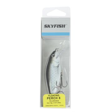 Воблер SKYFISH "PERCH 8" 80 мм, 12 гр, 0.5-2.0м, цвет: 09#