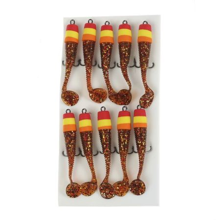 Джиговая приманка  SKYFISH "Soft Lures", 8см.WEIGHT:3g COL:310 (10шт/уп)