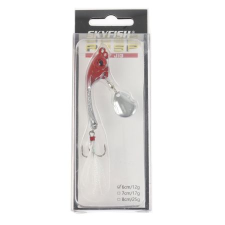 Тейл-спиннер SKYFISH "RASP FLY JIG", 60 мм, 12 гр, цвет: 04#