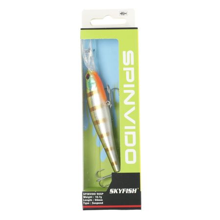 Воблер SKYFISH "SPINVIDO 90SP" 90 мм, 10,7 гр, 0-1,8 м, цвет: 6#